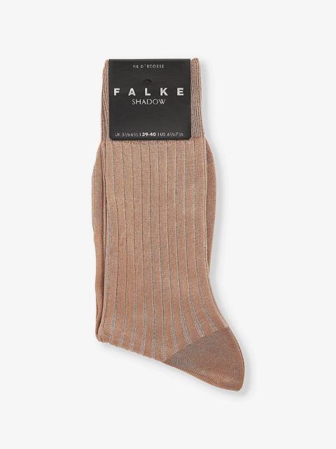 FALKE Falke Shadow mid-calf cotton-blend knitted socks
