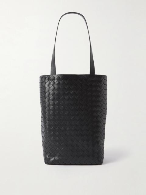 Bottega Veneta Small N/S Intrecciato Leather Tote Bag