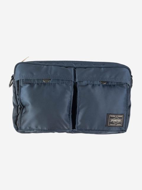 Iron Heart POR-SHLDR-BLU Porter - Yoshida & Co. - Tanker Shoulder Bag - Iron Blue