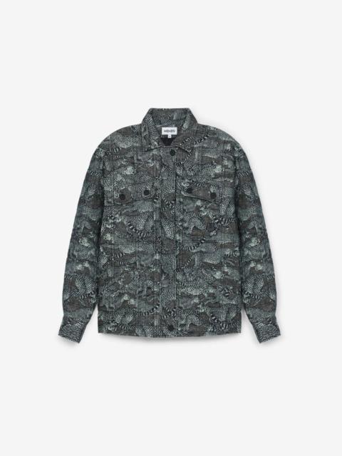 KENZO 'KENZO Archive' padded velvet overshirt