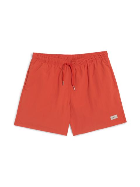 Bather Solid Chili Swim Trunk