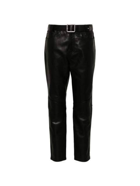 leather trousers