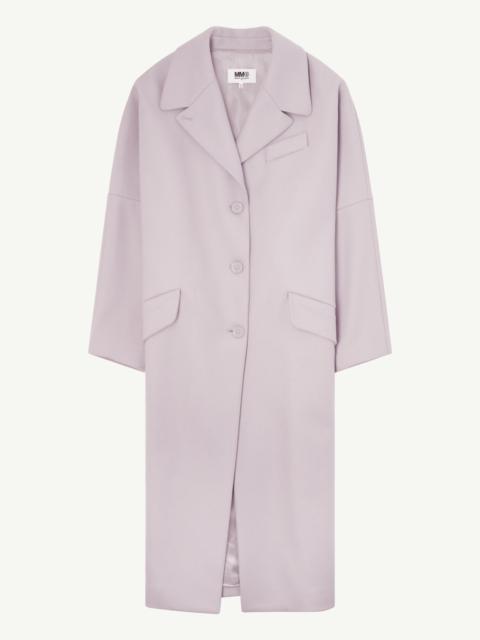 MM6 Maison Margiela Felted wool coat