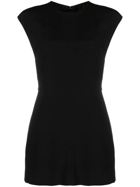 Valentino round neck sleeveless playsuit