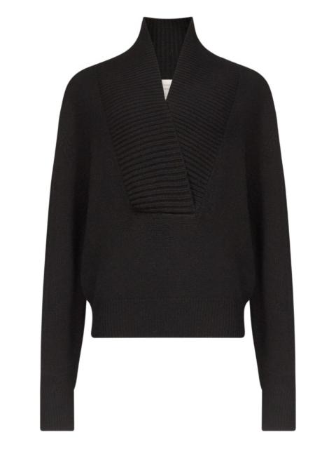 Loulou de Saison ribbed V-neck sweater
