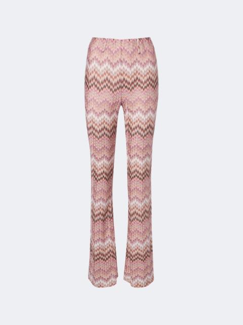 Missoni Zigzag high-rise flared pants
