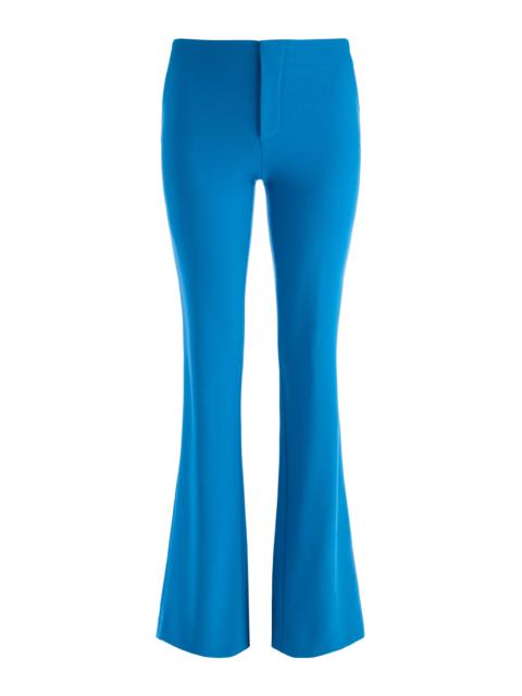 Alice + Olivia PAULA HIGH WAISTED PANT WITH BACK SLIT