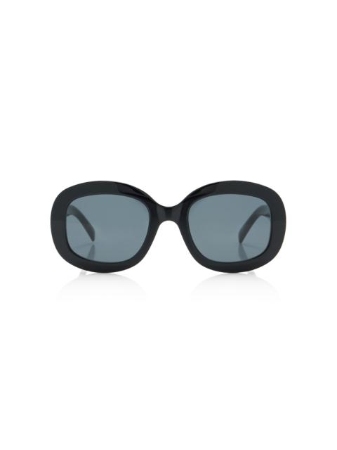 Givenchy City Round-Frame Acetate Sunglasses