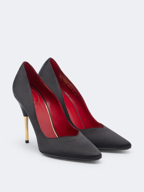 Valentino Enigme satin pumps
