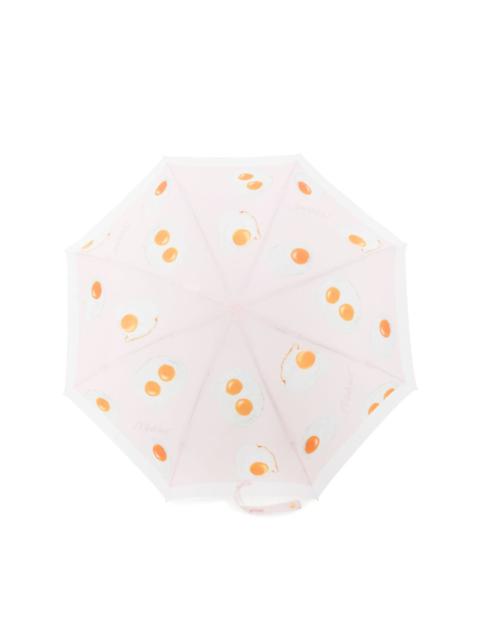Moschino graphic-print umbrella