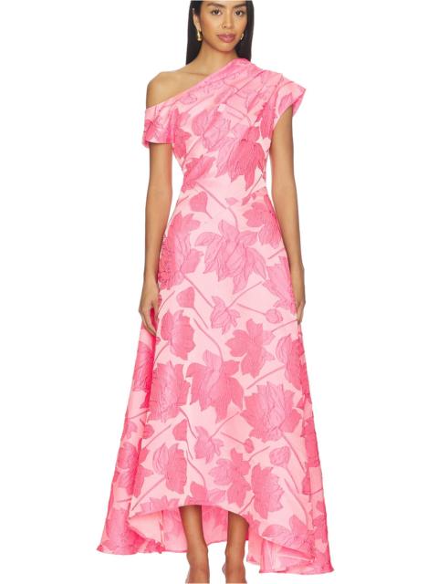 ELLIATT Dionne Asymmetrical Maxi Gown