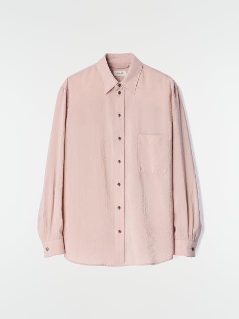 Lemaire STRAIGHT SHIRT IN DRY SILK
