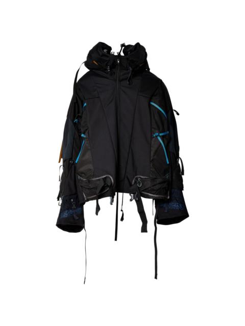 Junya Watanabe MAN zip-up layered jacket