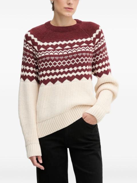 Barbour Mabel Fair patterned sweater