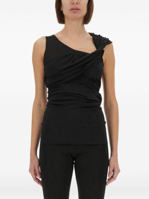 Rick Owens Lilies twisted asymmetric top