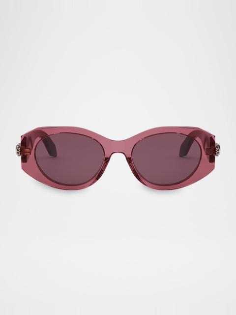 BVLGARI Serpenti Oval Sunglasses