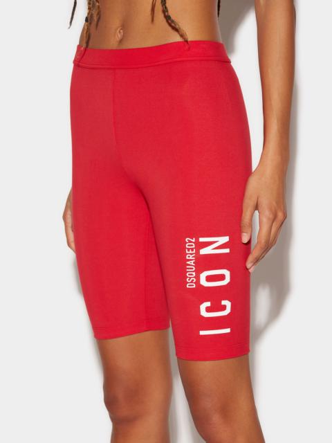 DSQUARED2 V-ICON CYCLING SHORTS
