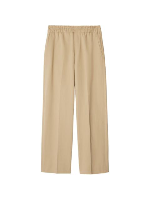 Burberry cotton trousers