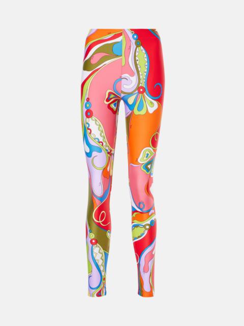 Orchidee printed leggings