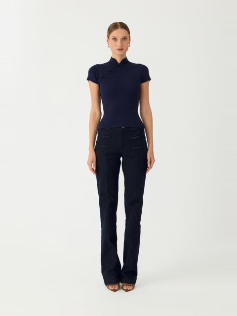 SAU LEE MARTEN DENIM PANT