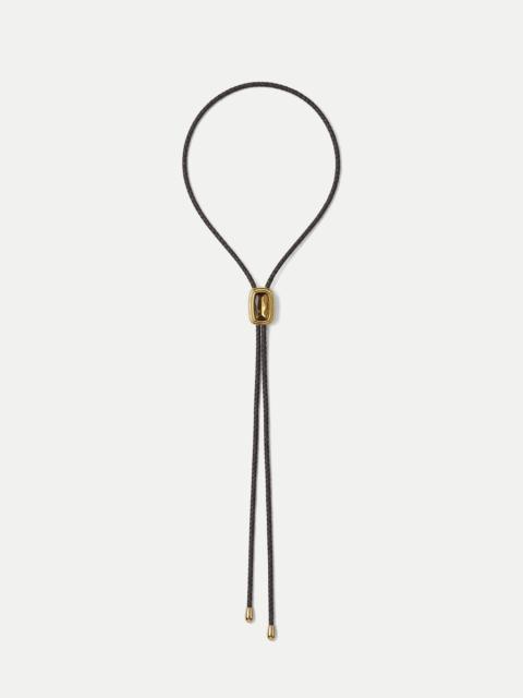 VERONICA BEARD BRAIDED LEATHER BOLO