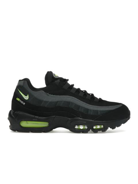 Nike Air Max 95 Retro Logo Black Grey Volt
