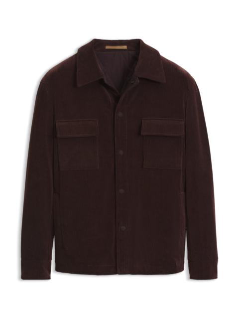 BOSS REVERSIBLE RELAXED-FIT PADDED OVERSHIRT IN CORDUROY