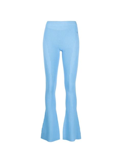 MISBHV knitted flared trousers