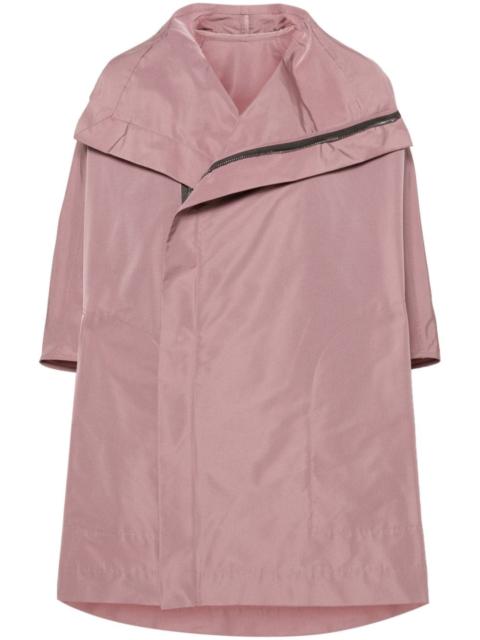 Rick Owens zipped twill raincoat