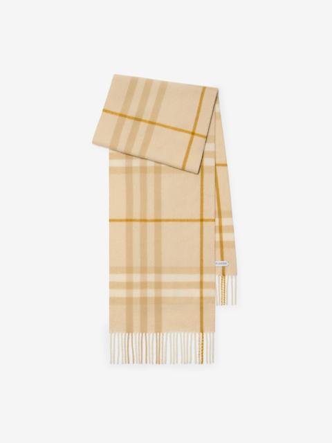 Burberry Check Cashmere Scarf