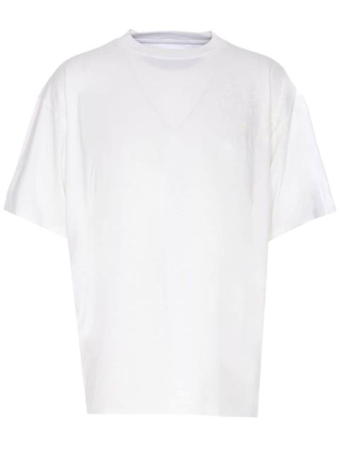 MM6 Maison Margiela numbers-print T-shirt