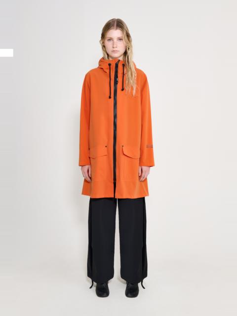 Stutterheim Mosebacke Patch Raincoat Pumpkin
