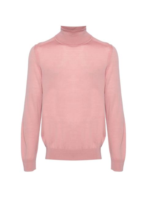 roll-neck merino jumper