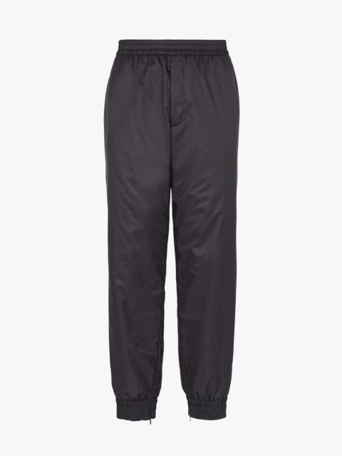 FENDI Black nylon pants