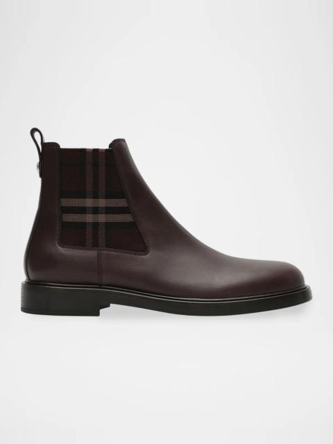 Burberry Men's Pembroke Chelsea Boots