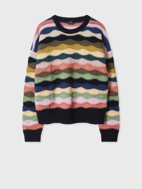 Paul Smith Women's Crew Neck 'Swirl' Sweater