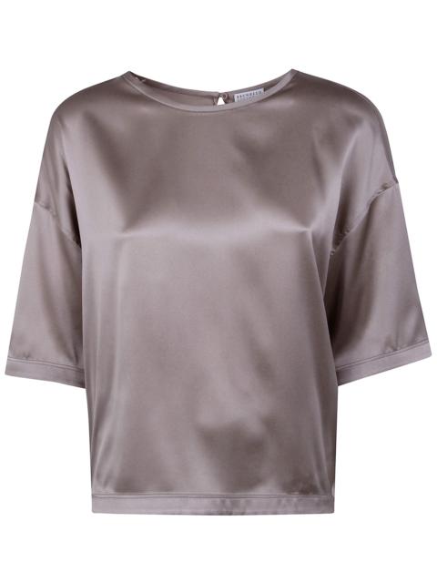Brunello Cucinelli Short Sleeves Blouse