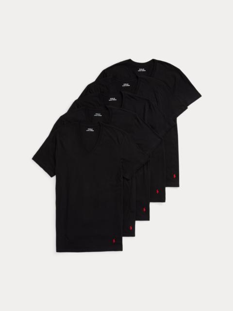Polo Ralph Lauren Classic Fit Wicking V-Neck 5-Pack