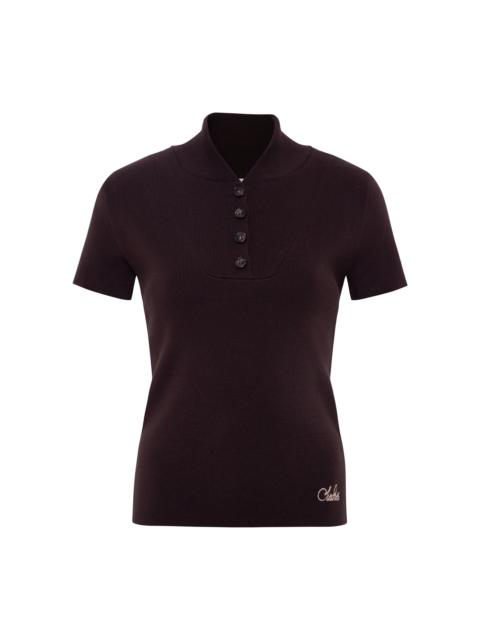 SIEDRÉS Mollie Knitted Top brown