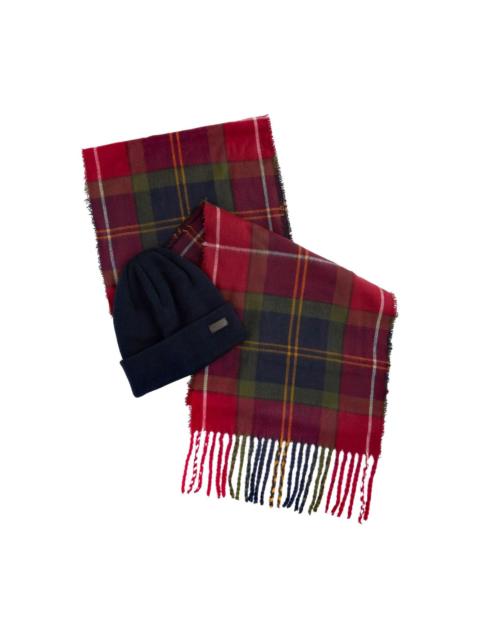 tartan scarf (set of two)