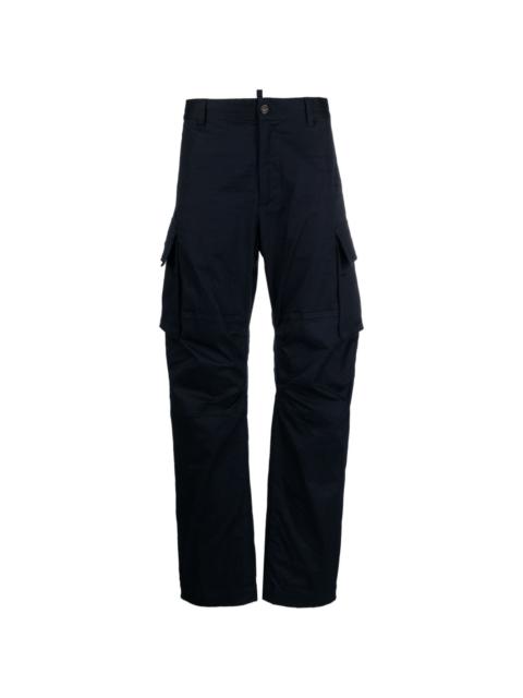 logo-print cargo trousers