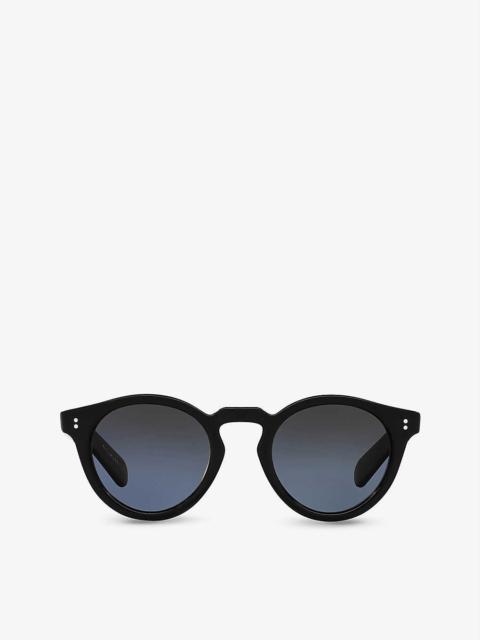 OV5450SU Martineaux round-frame acetate sunglasses