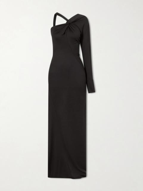 Victoria Beckham One-shoulder Satin Gown