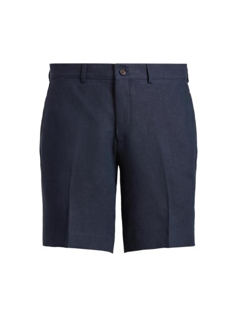Ralph Lauren Men's Gregory Hand-Tailored Linen Shorts - Classic Chairman Navy
