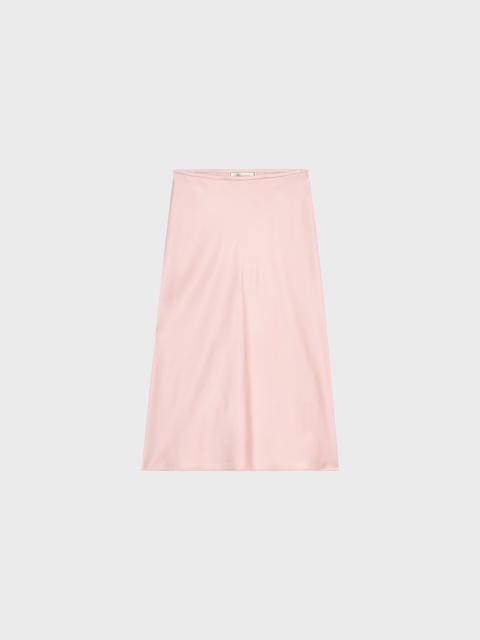 MIDI SKIRT IN CREPE SATIN