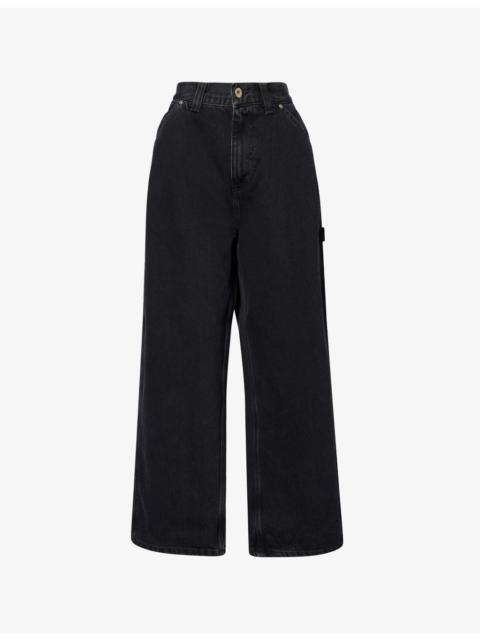 Carhartt Belmont Workwear Wide-leg Denim Jeans