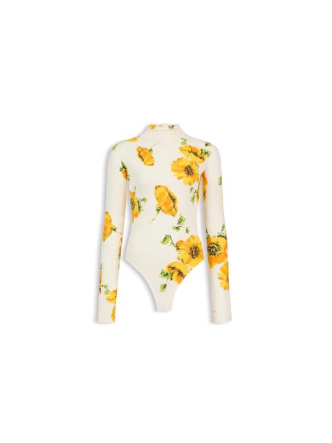 Alaïa SECONDSKIN PRINTED BODYSUIT