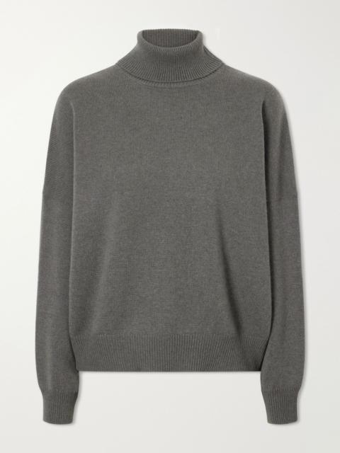 Brunello Cucinelli Cashmere turtleneck sweater Gray green