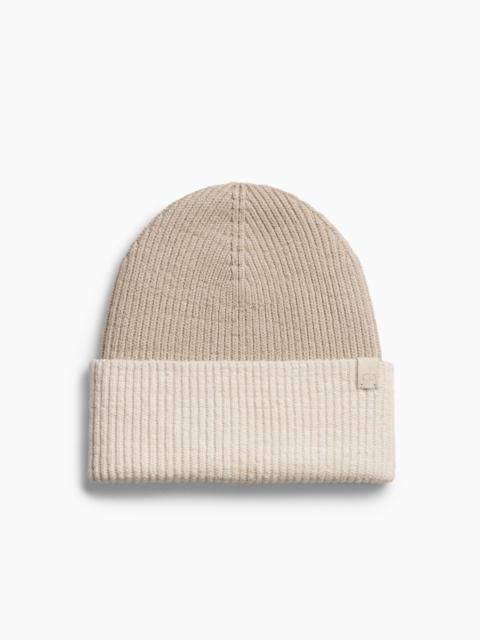 rag & bone Blake Two-Tone Knit Beanie