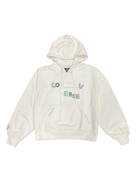 Converse (WMNS) Converse Chain Stitch Hoodie 'Beige' 10025515-A01